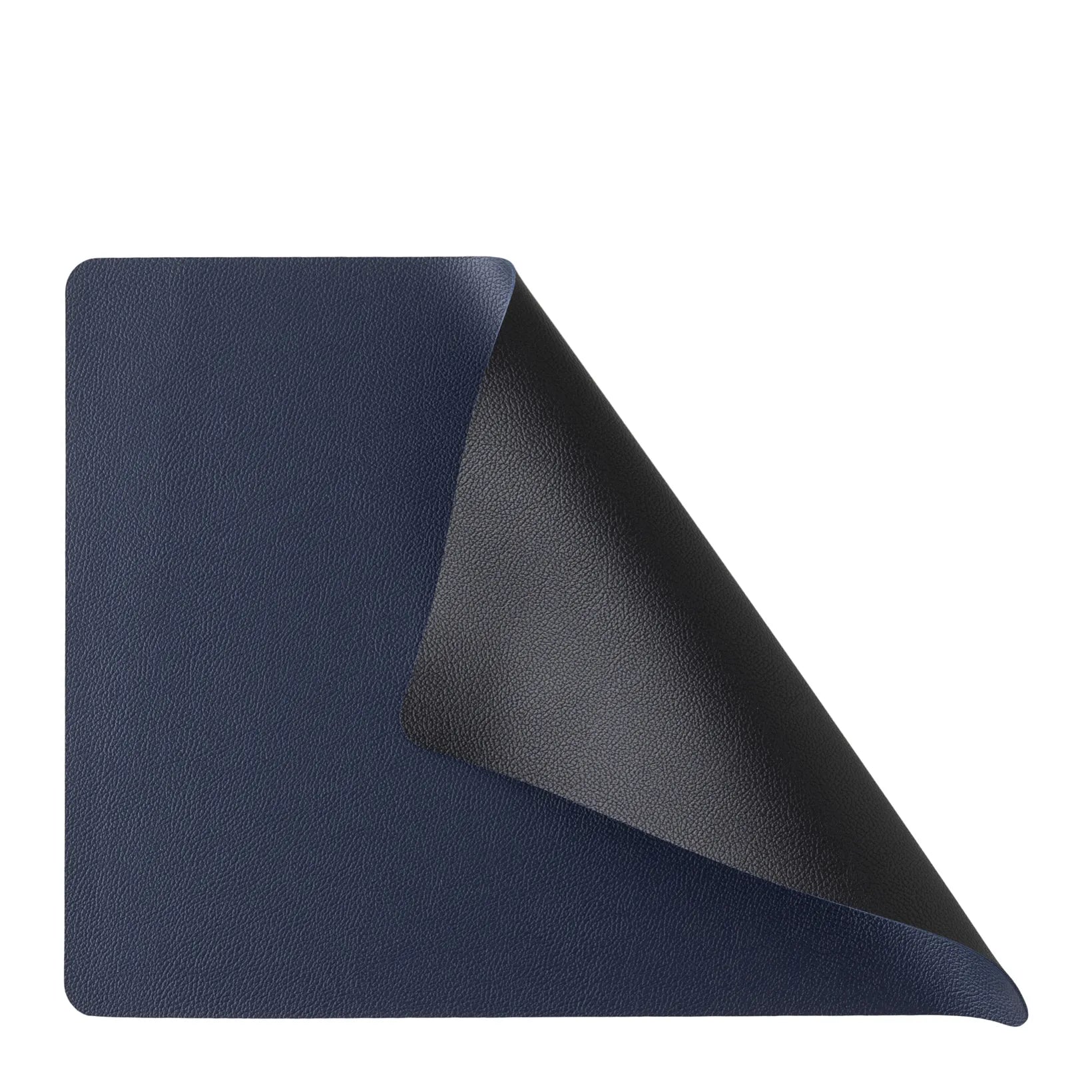 Wendbares rechteckiges Tischset Dunkelblau/Schwarz